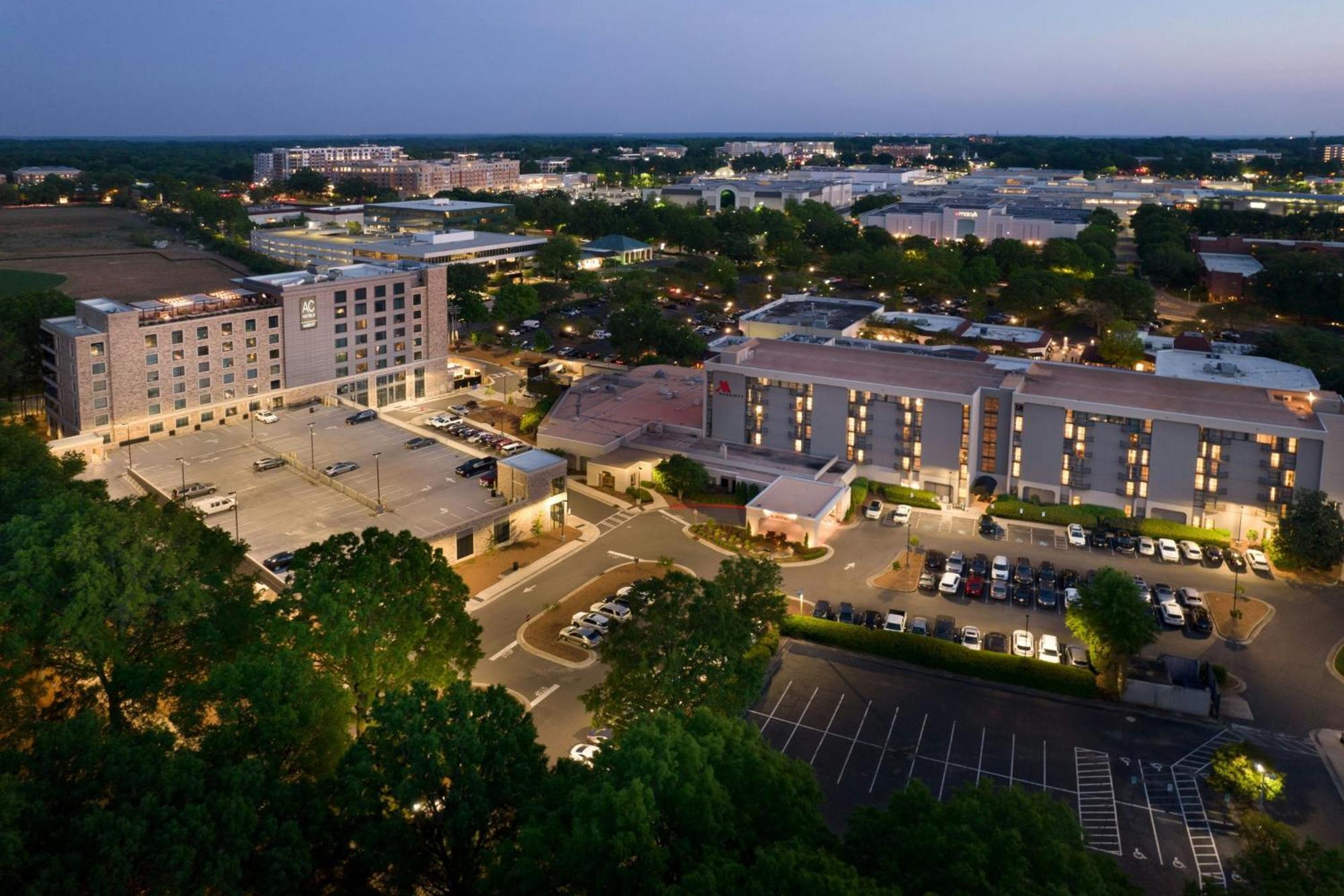 Charlotte Marriott Southpark Hotel Exterior photo